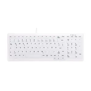 CONTOUR ACTIVE KEY Keyboard AK-C7000 Medical Compact protected [DE] IP68 white, kabelgebunden
