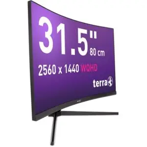 TERRA LCD/LED 3285W HA black CURVED